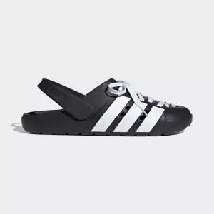 매장정품 아디다스 ADIDAS JR4025 아딜렛 클로그 2.0 블랙 신발 5180816