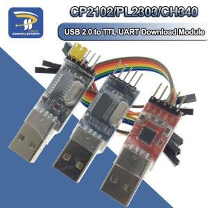 3개/몫 = 1PCS PL2303HX 다운로드 + CP2102 CH340G USB TO TTL Arduino to UART 직렬 브러시 플레이트 모듈