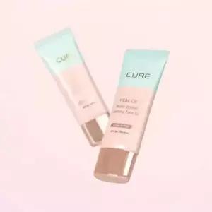 김정문알로에 카밍 톤업 선크림 수분 진정 SPF50+ 40ml X 2개