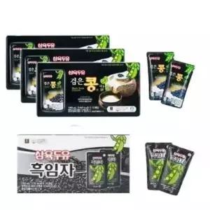 삼육두유 검은콩과칼슘 3박스 60팩 +흑임자 1박스 20팩
