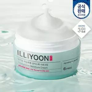 [NS홈쇼핑]일리윤 히알루론 모이스춰 수분크림 100ml 3개[36214633]