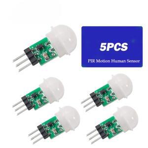 1-10PCS HC-SR501 SR505 미니 IR Pyroelectri 적외선 모션 인간 센서 자동 감지기 모듈 AM312 DC 2.7 ~ 12V