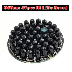 IR 적외선 LED 보드 940nm 48pcs 야간에 보이지 않음 노출 없음 조명기 CCTV 액세서리용 라이트