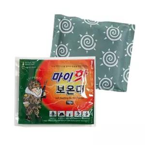 마이핫 보온대 160g 10개입 핫팩 손난로 찜질팩 보온 군용 군인 등산 야영 낚시 겨울 스키장 휴대용
