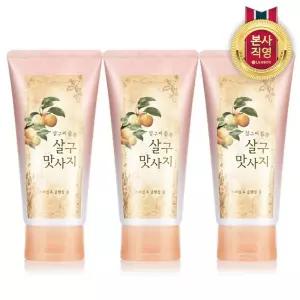 온더바디 살구 스크럽 앤 클렌징 폼 120g x 3개