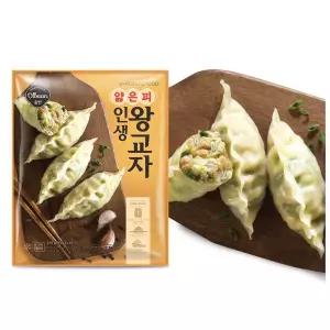 신세계푸드 올반 얇은피 인생 왕교자 455g 4개 총 4개 만두 간식 야식 안주