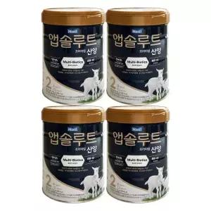 매일유업 앱솔루트 프리미엄 산양분유 2단계 750g 4개 / 써클