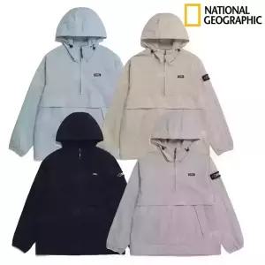 내셔널지오그래픽 남여공용 디머 우븐 TRAINING SET HOODY ANORAK N231UFT040 N231UFT040GI