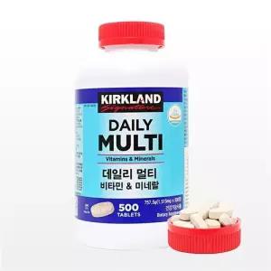 [그로미스]커클랜드 데일리 멀티비타민 1,515mg 500정 (30417655)