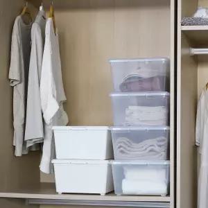 코리아 리빙박스 투명 플라스틱 장난감 다용도 수납 정리함 박스 11L OCA-M 5개