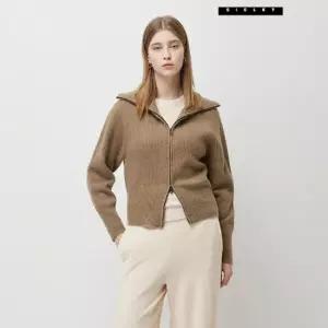 시슬리 캐시 블렌드 투웨이 지퍼 집업 가디건 SAKCC5661