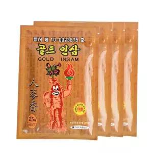 건강패드 인삼패드25매/골드인삼