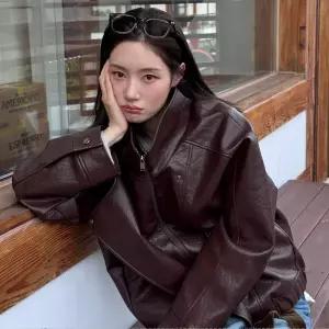 [온앤온](타임스퀘어점패션관)하이넥 포켓 레더 점퍼 NEL6XM206_6I