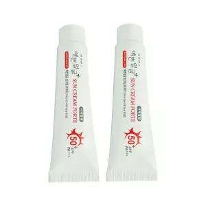 웰빙헬스 예쁜얼굴 썬크림 포르테 25g 2개