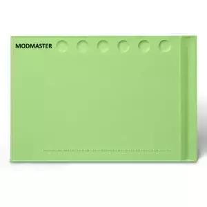 MODMASTER 대형 납땜 및 시계 수리 매트 932F 내열 실리콘 17.7 x 11.8인치 전자제품 보석 6개 부품 포켓
