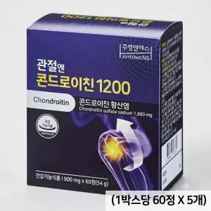 주영엔에스 관절엔 콘드로이친 1200 60정 (5개)