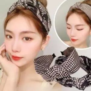 (다올)반다나 스타일 넓은 머리띠 2종 헤어 악세사리