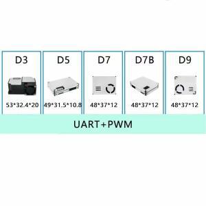 YYS PM2.5 먼지 센서 D9 D7 D5 D3 DA 레이저 D01 적외선 IR 모듈 공기 가스 오염 감지 정화기