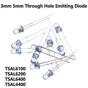 10개입 TSAL6100/TSAL6200/TSAL6400/TSAL4400 적외선 IR LED 다이오드 3M 호환m 5mm 관통형 발광 DIY 전자
