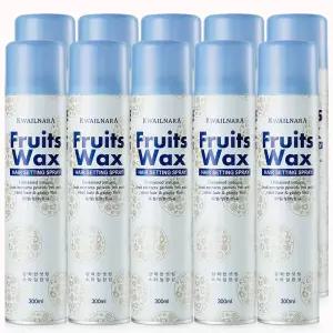후르츠왁스 헤어스프레이 300ml x 10개 과일나라