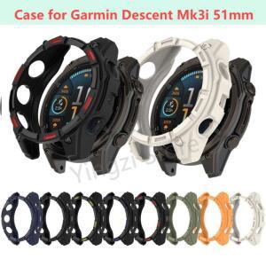 Garmin Mk3i 용 소프트 TPU 케이스, 스마트 워치 스트랩 밴드 커버, Mk 3i 보호대 쉘 범퍼 커버 액세서리, 51mm