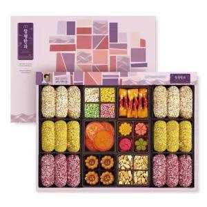 창평한과 4호(상월정) 한과선물세트/강정/선물용/한과/선물/세트/전통/과자/고급/옛날/과즐/궁중/스낵/구정