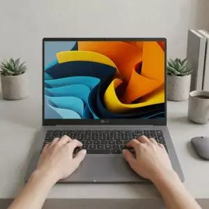 LG AMD 그램 AI 16인치 라이젠5 435 DDR5 16GB Gen4 512GB WIN11HOME 16Z95U-GS5ZK 에센스실버 HMC