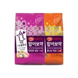 밥이보약 CAT 사료 6.8kg (탄탄한 성장 3.4kg + 빛나는 피모 3.4kg)