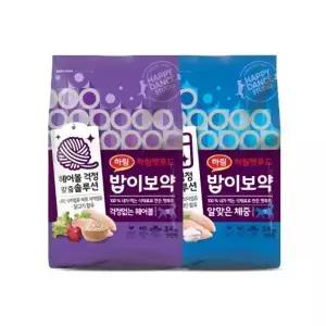 밥이보약 CAT 사료 6.8kg (걱정없는 헤어볼 3.4kg + 알맞은 체중 3.4kg)