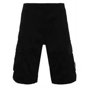 라프리마 CP컴퍼니 스트레치 Sateen 카고 반바지 새틴 16CMBE116A 005694G 999