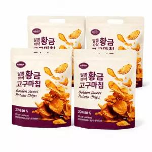 달콤바삭 황금 고구마칩 320g, 4개
