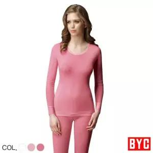 [BYC]BYC 순면 여성 보온 내의 내복 상하 세트 BYT6656