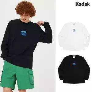 [코닥어패럴] 에센셜 스몰 워딩 긴팔티셔츠 (2 COLOR)