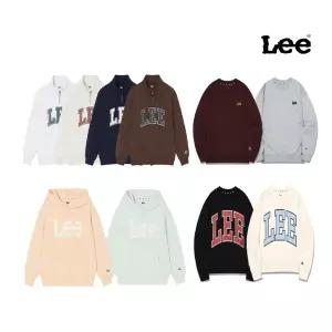 [Lee Kids](타임스퀘어점패션관)키즈 컬리지 로고 반집업 맨투맨 LK2601CR13