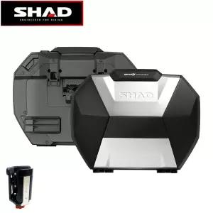 SHAD38X 알루미늄타입 사이드백 샤드38X 사이드케이스 오토바이 바이크 가방 수납