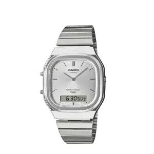 카시오 패션메탈 사각 손목시계 AQ-240E-7A