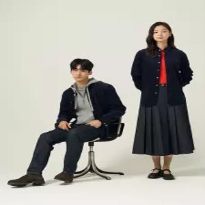 [빈폴멘]남녀공용 코듀로이 셔츠  네이비 (BC5964C33R)
