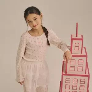 오르시떼 여아동 G014 스몰베어 긴소매 파자마 세트