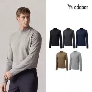아다바트 26FW 최신상! 데일리 기모 모크넥 셔츠 5종, 남성