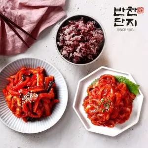 반찬단지 오징어젓 1kg + 무말랭이 1kg