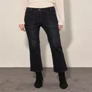 [올리비아로렌]슬림 부츠컷 데님 팬츠 VVCMP4F7491 EHWD