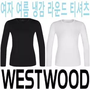 5층  WESTWOOD 우먼 베이스 냉감 라운드 티셔츠 (여자 여름 냉감 쿨티 긴팔 이