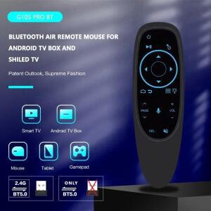 G10S PRO BT 음성 스마트 원격 제어 2.4G BT5.0 무선 에어 마우스 자이로 스코프 백라이트 안드로이드 TV