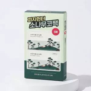 [블랙헤드/피지모공] 라운드랩 소나무 진정 시카 바이오셀룰로오스 코팩 5매