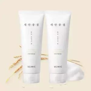 SCINIC 세안종결 쌀떡 클렌징 폼 세안제 대용량 220ml 2개 4177437