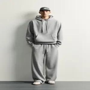 ZARA 자라 베이직 배기핏 트랙 팬츠 - 그레이 4532/311/803
