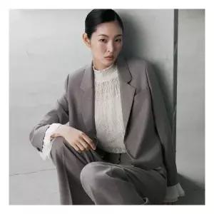 르네크루 크로쉐 블라우스 + 이너 SET[런칭 가격 79,900원]