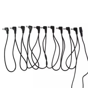 음향기자재 데이지 체인 케이블 9V DC 18 기타 페달 전원 코드 PVC