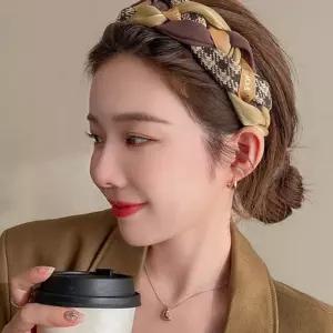 (올핀)헤어밴드 여자 스트릿 패션 꼬임 디자인 예쁜 머리띠
