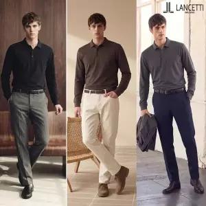 [란체티] 26FW 긴팔 카라티 3종